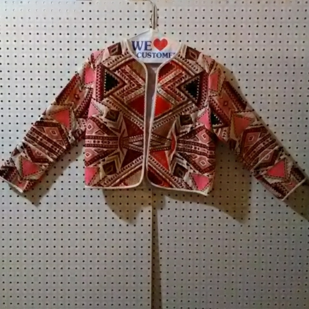 ✌ Topshop Jacquard Jacket